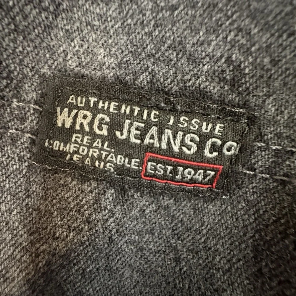 WRG Jeans Co Boys 14 Husky (30x26.75) Black Carpenter Relaxed Fit Cotton Jeans